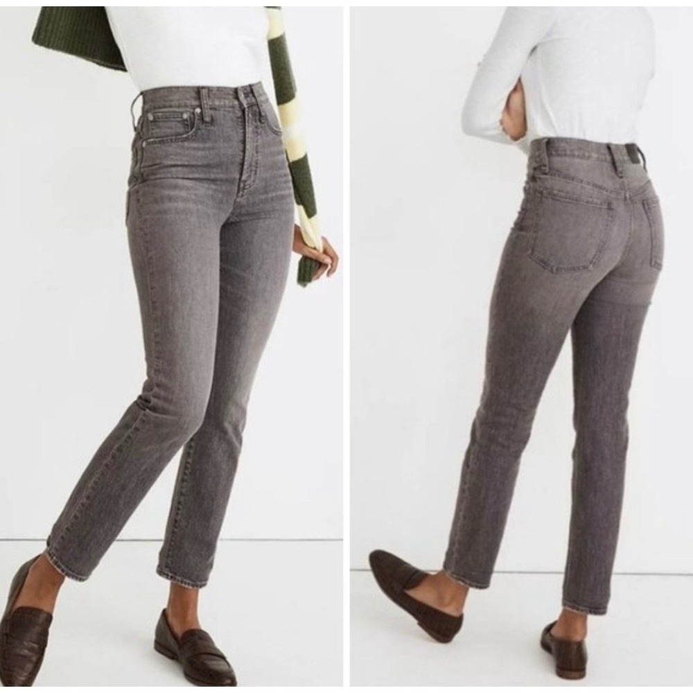 NWT Womens Madewell The Perfect Vintage Ankle Jean‎ in Dennison size 25
